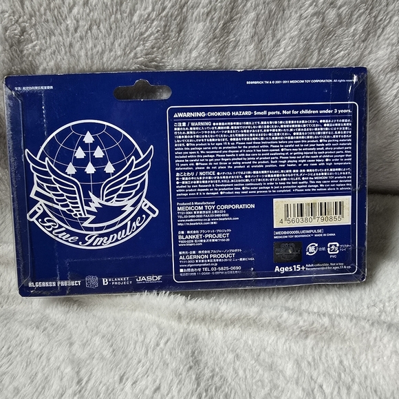 BE@RBRICK Bearbrick Blue Impulse Unit 6 From Japan - Picture 3 of 7